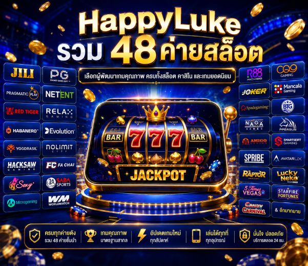 HappyLUKE ค่ายเกมสล็อต